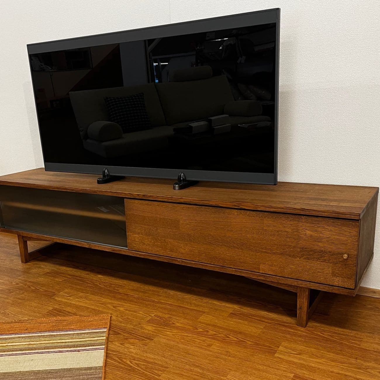 ウィスキーオーク　TVボード　アウトレットセール品