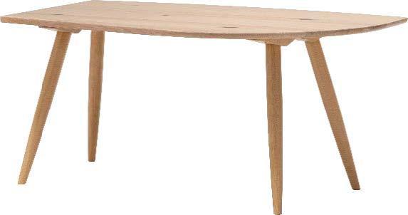 無垢　変形テーブル　おしゃれ 